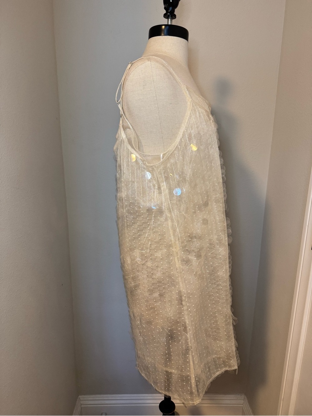 Lucky Brand Paillette Sequin Dress NWT - Picture 5 of 9